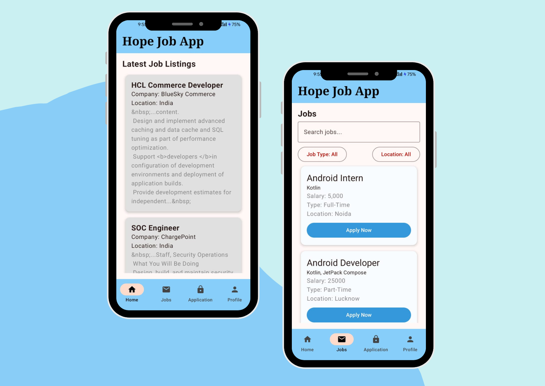 Job Application